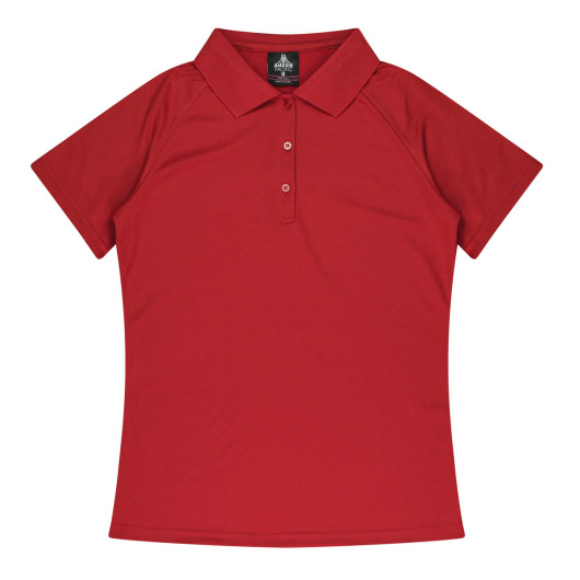 Crossover Womens Polos Red